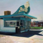 Zesto Ice Cream - Available for Purchase - Contact: Sue Greenwood Fine Art - www.gcgallery.com