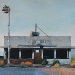 Ludlow Cafe - Jason Kowalski - Available for Purchase. Contact: Meyer Fine Art - www.meyergallery.com